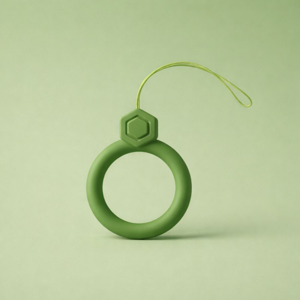 X-cell privezak za telefon prsten svetlo zelena