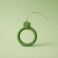 X-cell privezak za telefon prsten svetlo zelena