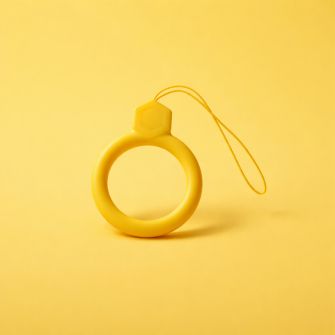 X-cell privezak za telefon prsten zuta