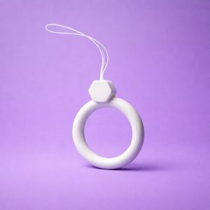 X-cell privezak za telefon prsten bela