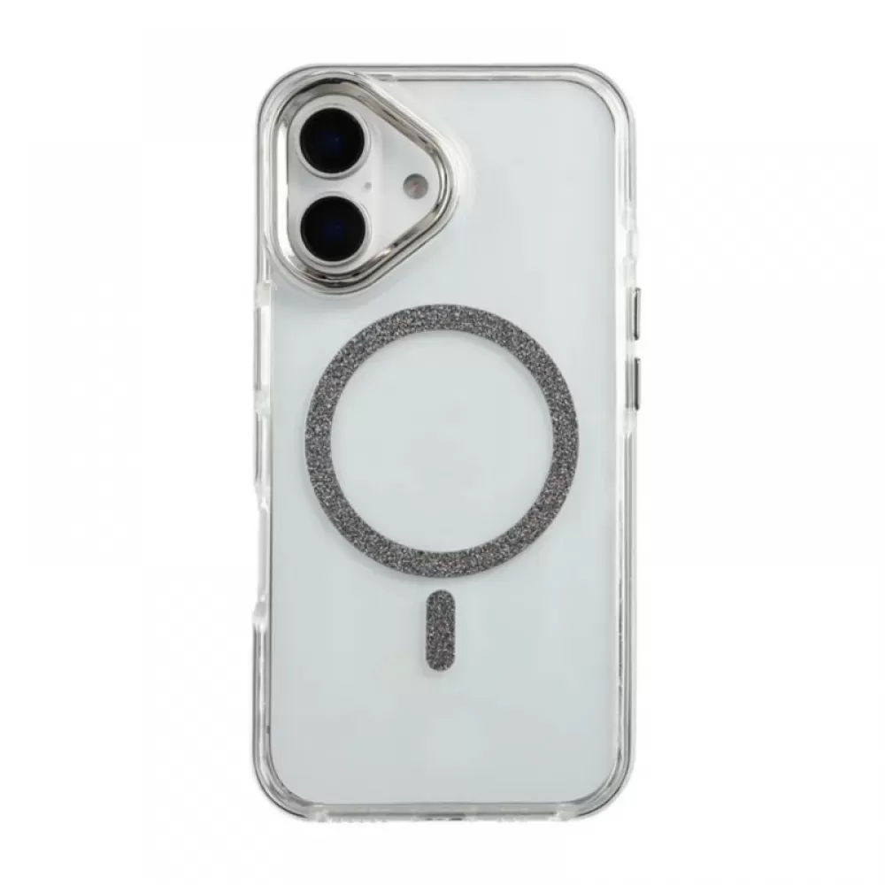 Futrola Transparent Color za iPhone 17 Pro Max crna