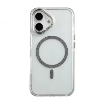 Futrola Transparent Color za iPhone 17 Pro Max crna