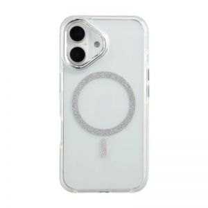 Futrola Transparent Color za iPhone 17 srebrna