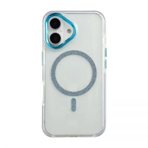 Futrola Transparent Color za iPhone 17 plava