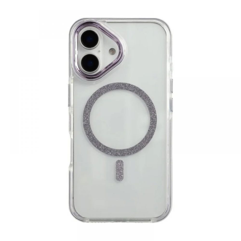 Futrola Transparent Color za iPhone 17 lila