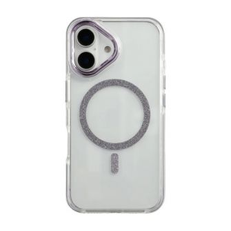 Futrola Transparent Color za iPhone 17 lila