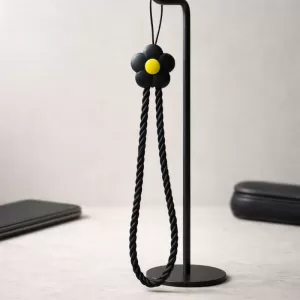 Privezak X-Cell flower crna