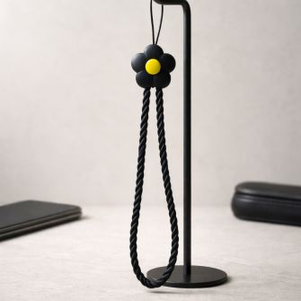 Privezak X-Cell flower crna