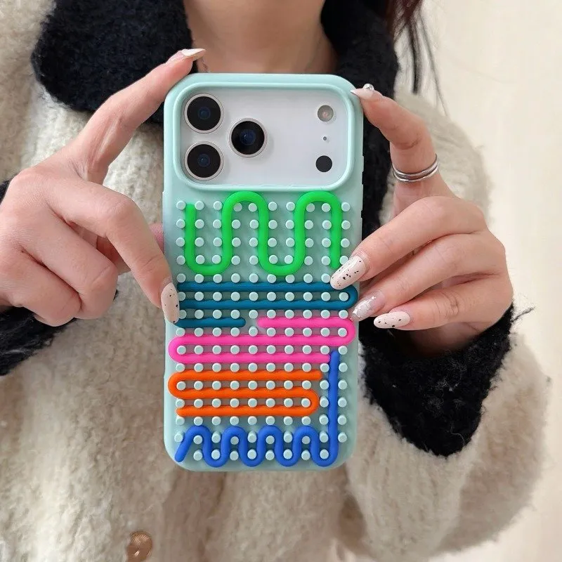Futrola Color anti-slip za iPhone 17 Pro Max / iPhone 18 Pro Max mint