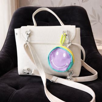 X-Cell privezak/torbica Smile lila-plava