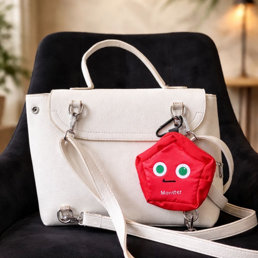 X-Cell privezak/torbica Star monster crvena