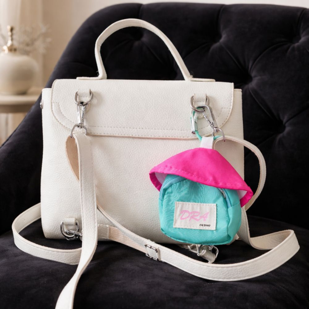 X-Cell privezak/torbica house plavo-roze