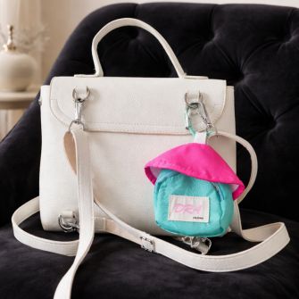 X-Cell privezak/torbica house plavo-roze