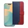 Futrola flip SPLIT BOOK za Xiaomi Redmi Note 15 PRO Plus 5G teget - crvena