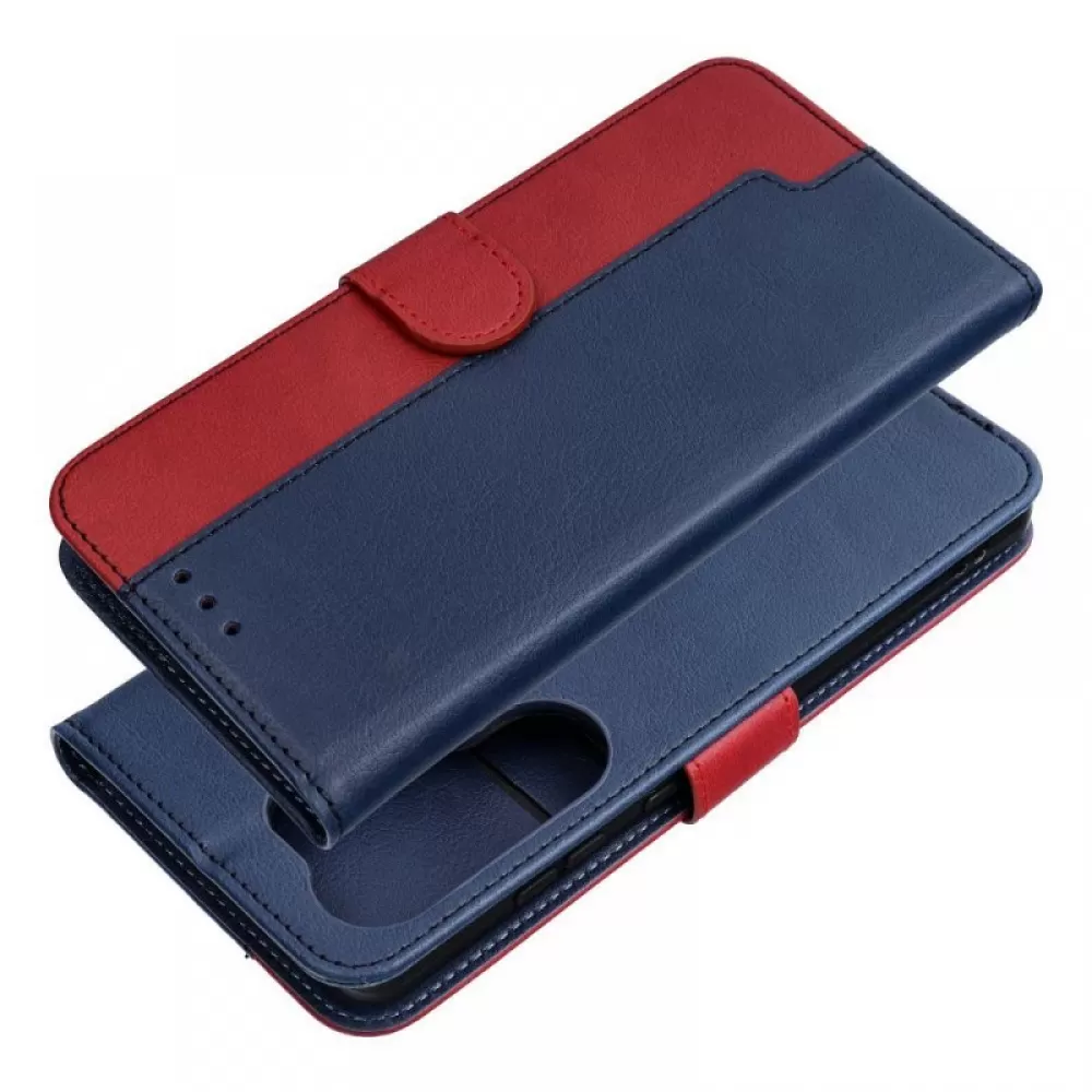 Futrola flip SPLIT BOOK za Xiaomi Redmi Note 15 PRO Plus 5G teget - crvena