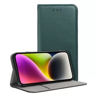 Futrola flip SMART MAGNETO BOOK za HONOR 400 tamno zelena