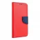 Futrola BI FOLD MERCURY (fancy book) za XIAOMI Redmi Note 14 5G crvena / teget