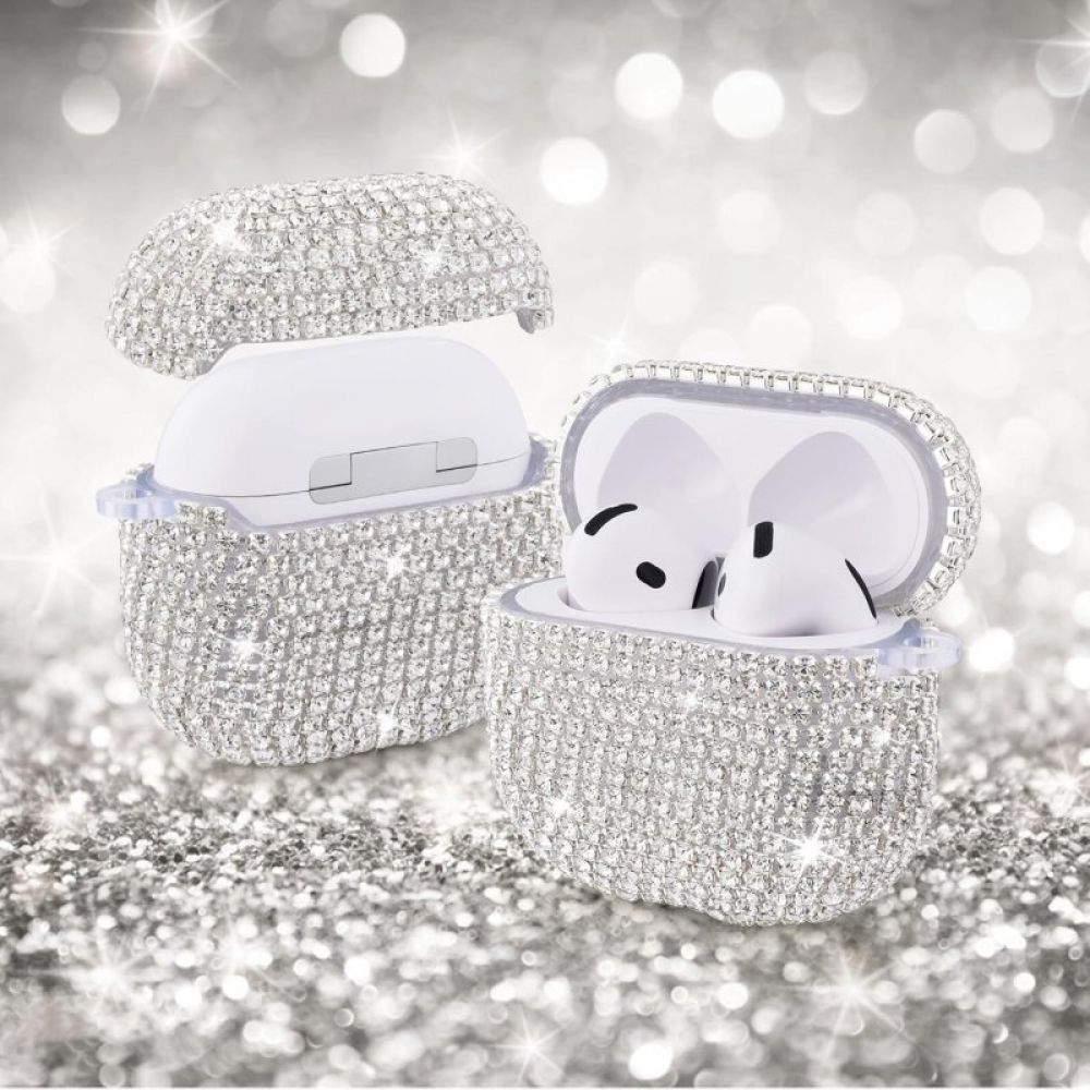 Futrola za slusalice airpods 4 X-Cell Cirkon srebrna