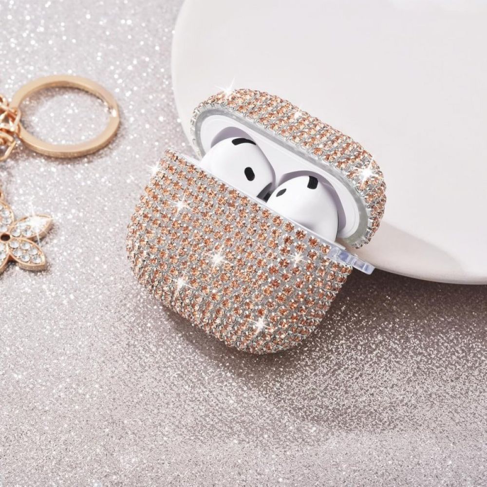 Futrola za slusalice airpods 4 X-Cell Cirkon rose-gold