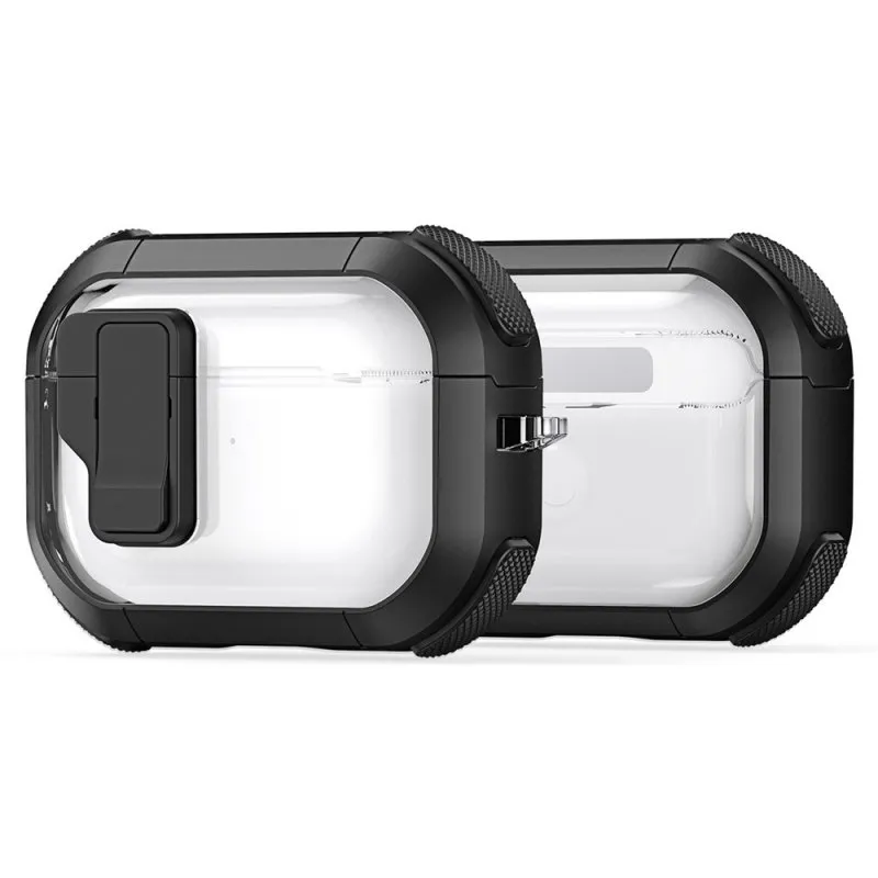 Futrola za slusalice airpods 4 X-Cell Protective Case providno-crna