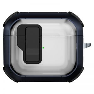 Futrola za slusalice airpods 4  X-Cell Protective Case providno-teget