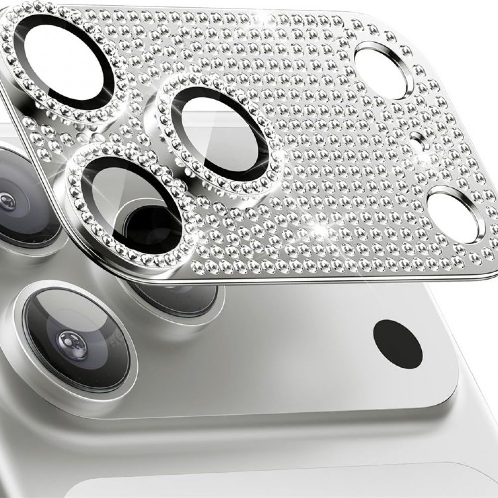 Zastita za kameru CIRKON za iPhone 17 Pro srebrna