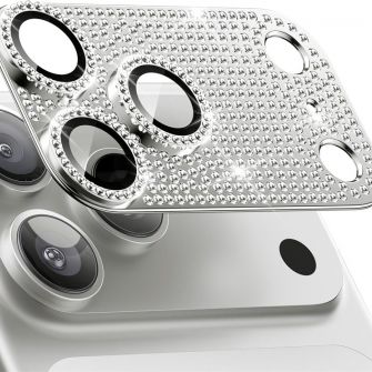 Zastita za kameru CIRKON za iPhone 17 Pro srebrna