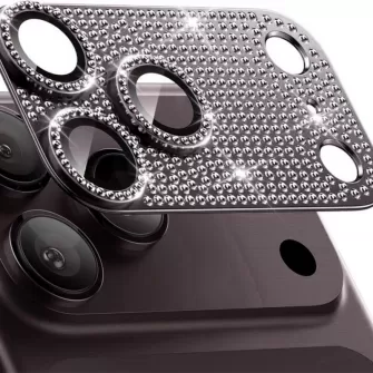 Zastita za kameru CIRKON za iPhone 17 Pro crna