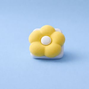 Pop socket X-Cell flower mirror zuti