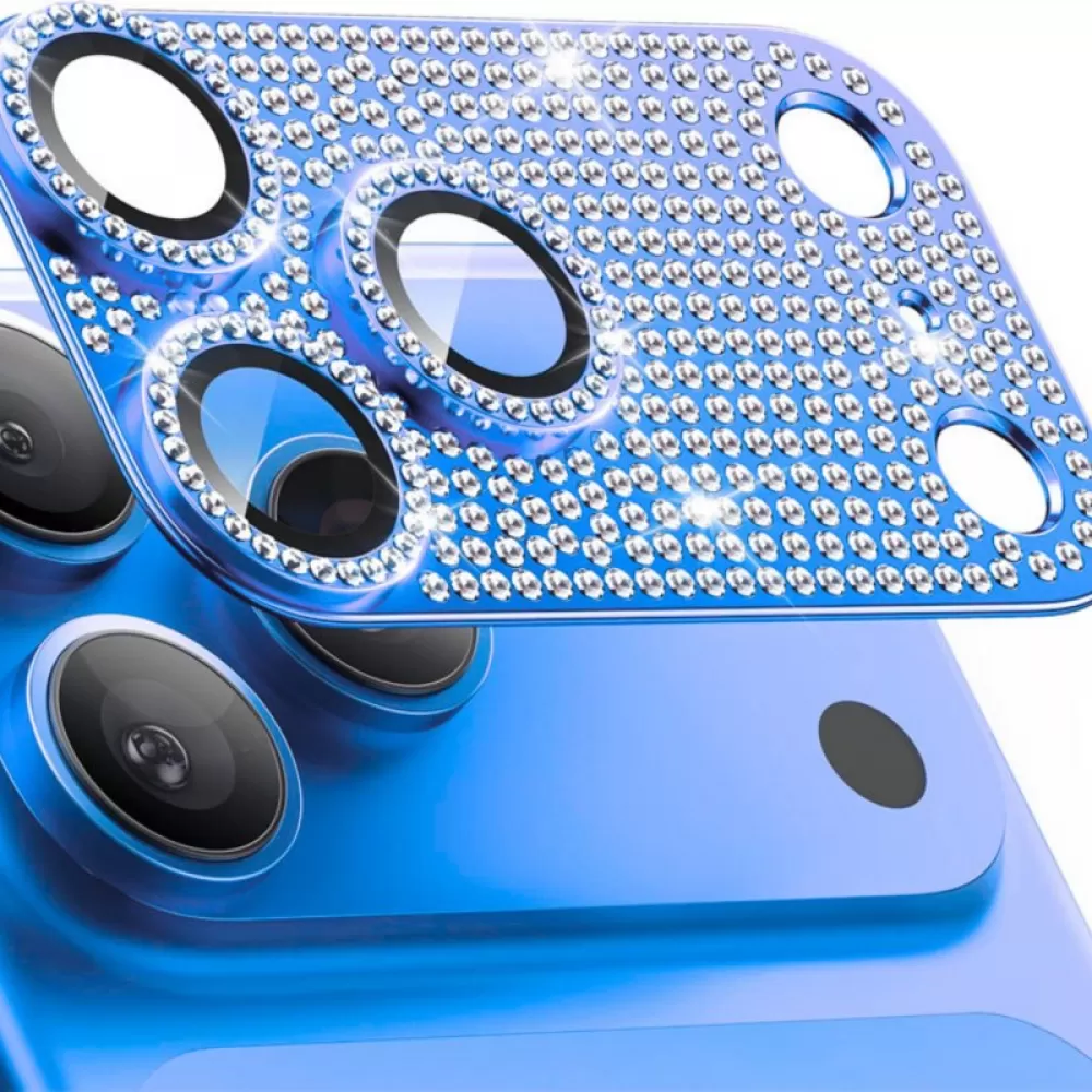 Zastita za kameru CIRKON za iPhone 17 Pro Max tamno plava