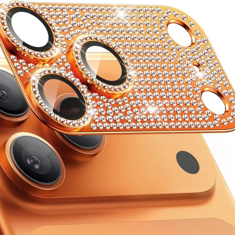 Zastita za kameru CIRKON za iPhone 17 Pro Max narandzasta