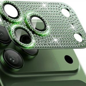 Zastita za kameru CIRKON za iPhone 17 Pro Max zelena