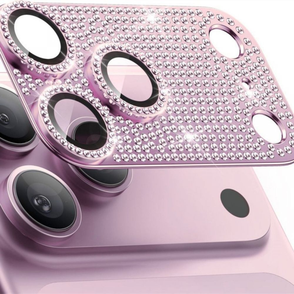 Zastita za kameru CIRKON za iPhone 17 Pro Max roze
