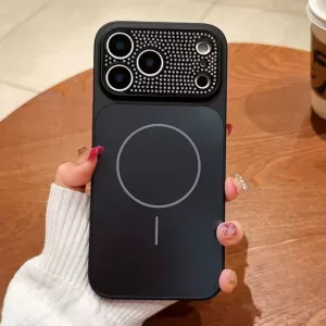 Futrola Cristal Glam za iPhone 17 Pro crna