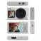 X-Cell Digitalna kamera 5K – 80 MP, 18x Zoom, Wi-Fi  bela