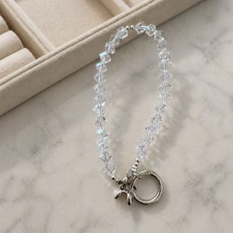 Privezak X-Cell Crystal No1 beli