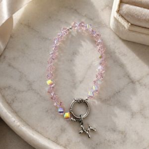 Privezak X-Cell Crystal No1 roze