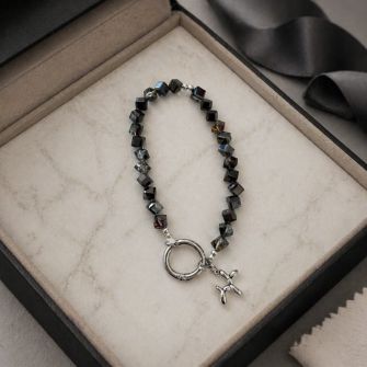 Privezak X-Cell Crystal No1 crni