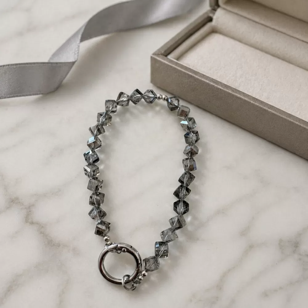 Privezak X-Cell Crystal No1 sivi