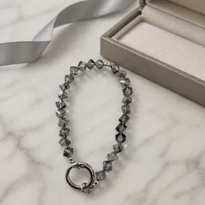 Privezak X-Cell Crystal No1 sivi