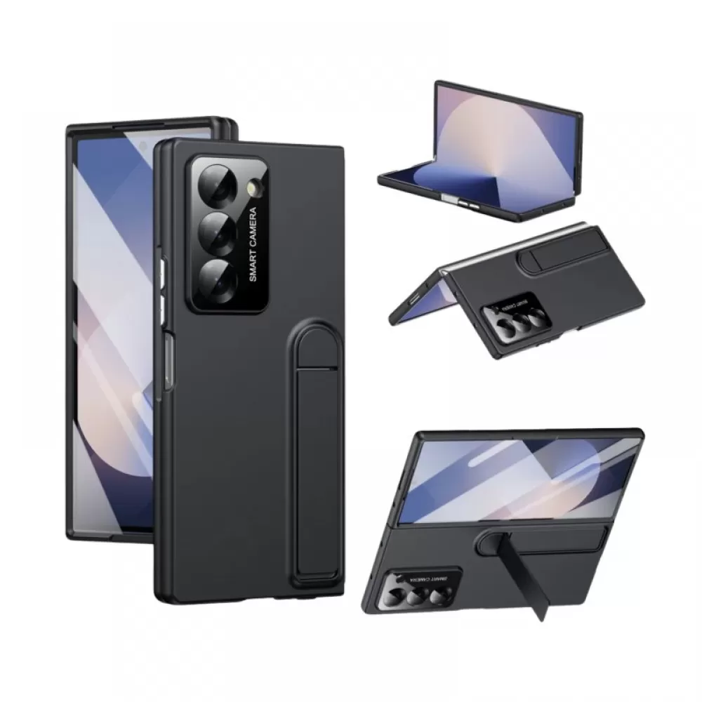 Futrola Elegant sa drzacem za Samsung Galaxy Z Fold 7 crna