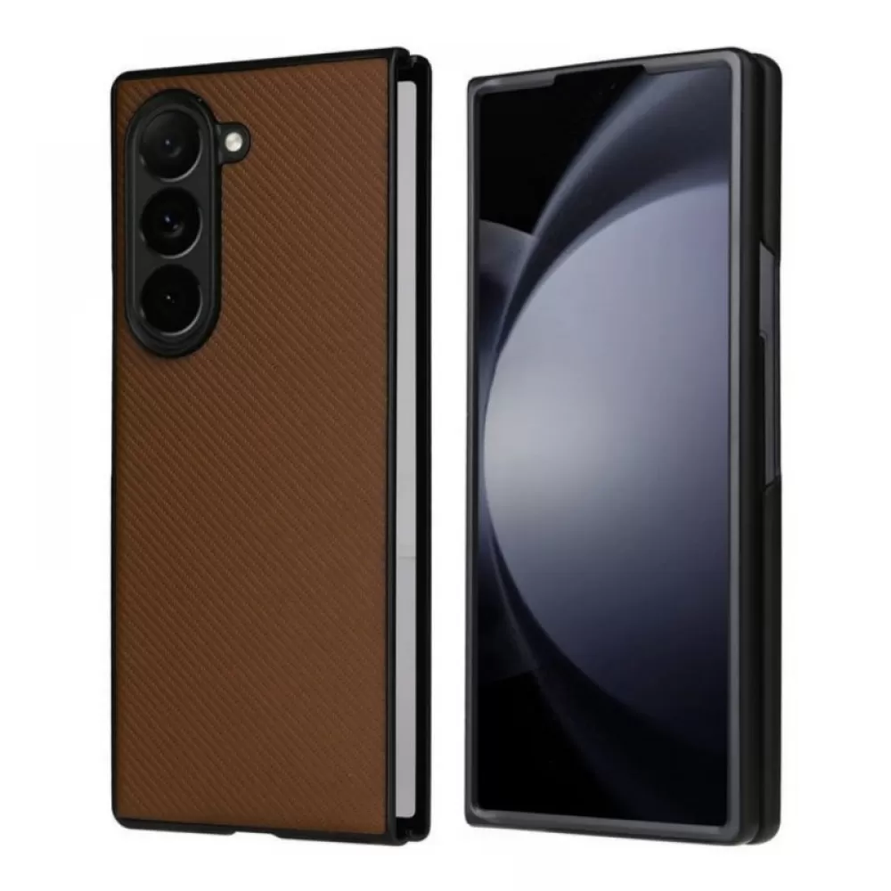 Futrola Carbon Man za Samsung Galaxy Z Fold 7 braon