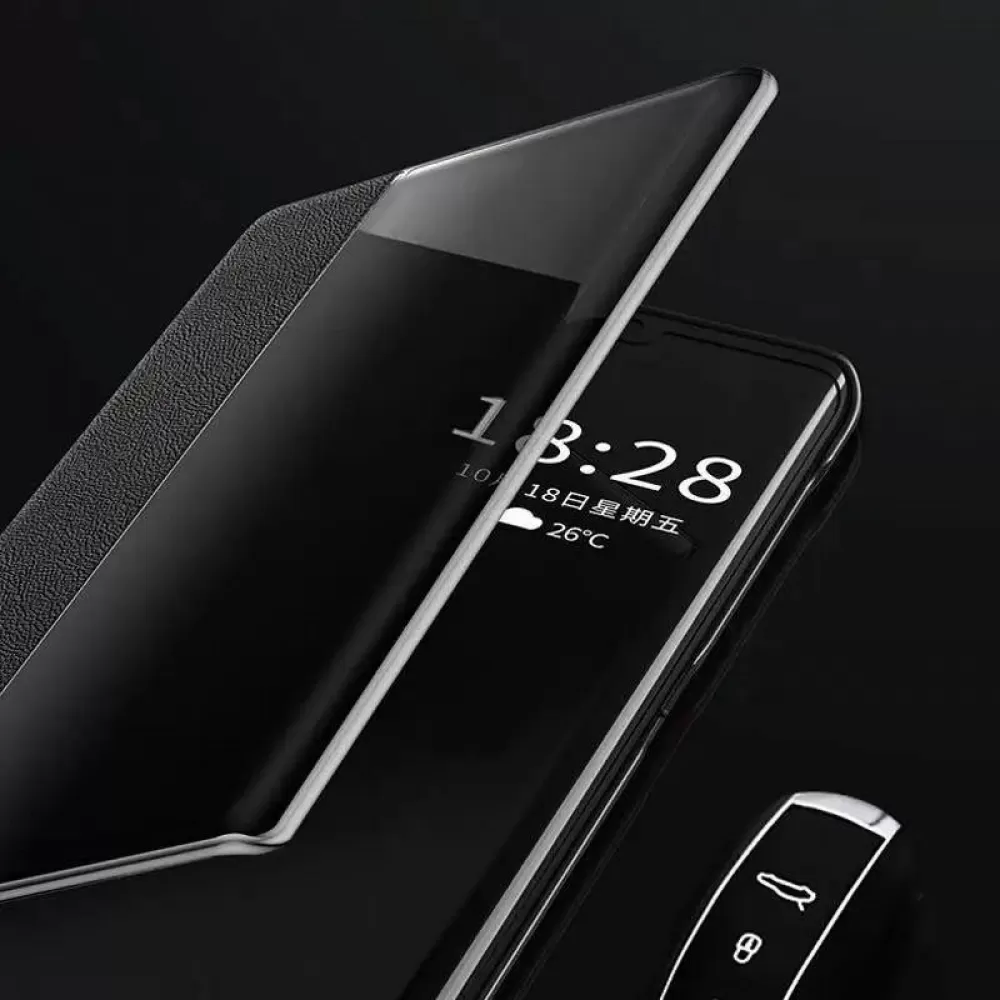 Futrola Smart View Flip Case za Honor Magic 8 crna