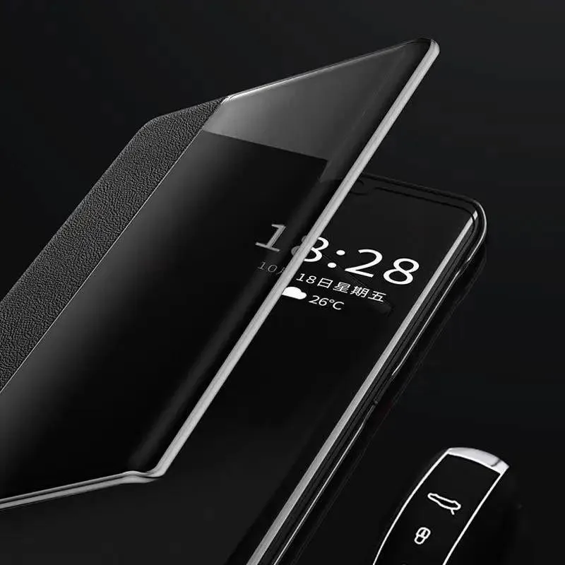 Futrola Smart View Flip Case za Honor Magic 8 Pro crna