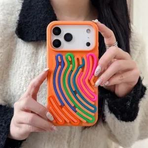 Futrola Aqua Flow za iPhone 17 narandzasta