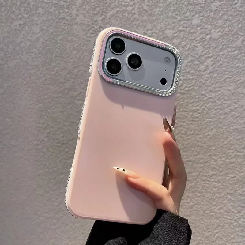 Futrola Luxury Color za iPhone 16 Pro roze