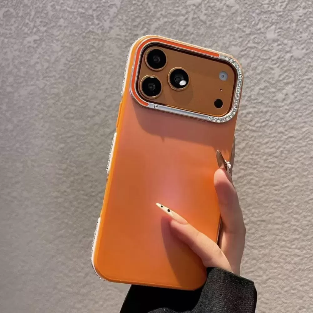 Futrola Luxury Color za iPhone 16 Pro Max narandzasta