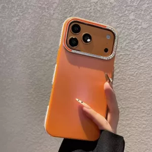 Futrola Luxury Color za iPhone 17 narandzasta
