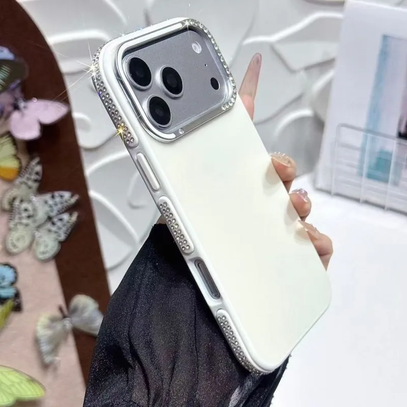 Futrola Luxury Color za iPhone 17 bela