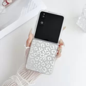 Futrola Silver Flip za Samsung Galaxy Z Flip 6/ Z Flip 7 FE No2
